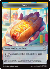Food // Robot Double-Sided Token [Marvel's Spider-Man Tokens] | Impulse Games and Hobbies