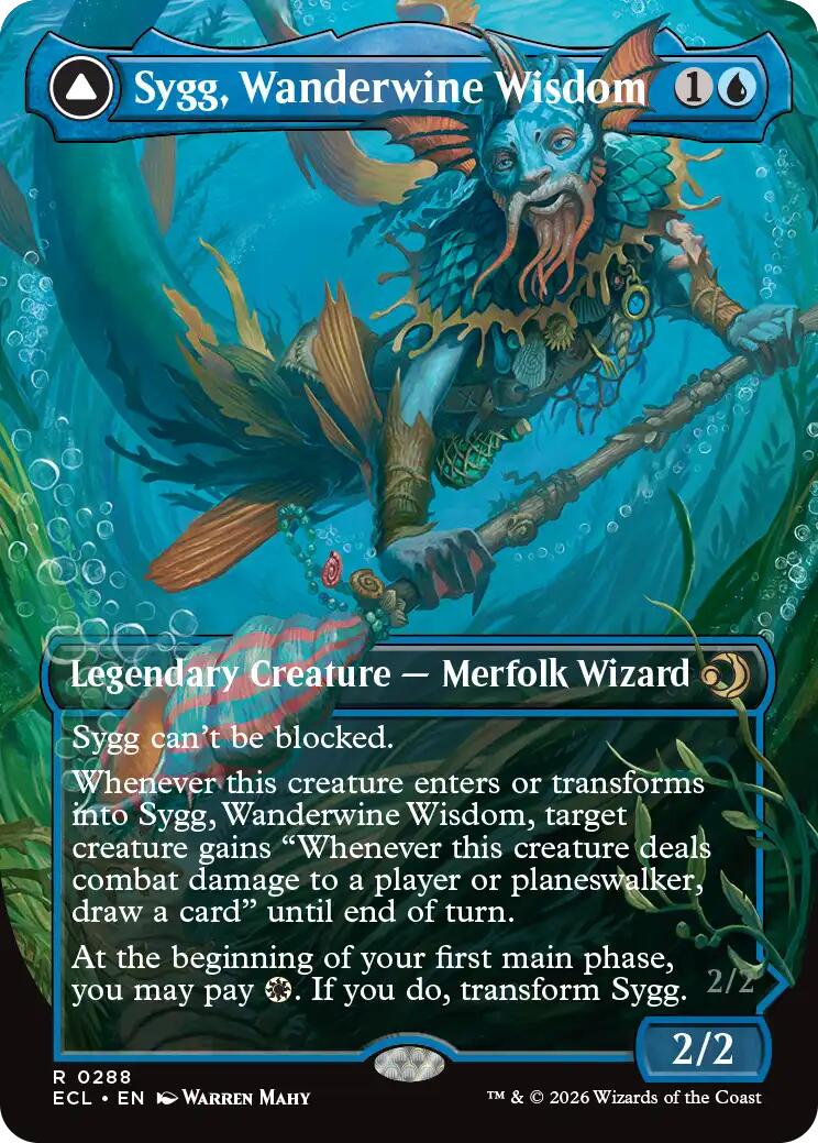 Sygg, Wanderwine Wisdom (Borderless) [Lorwyn Eclipsed] | Impulse Games and Hobbies
