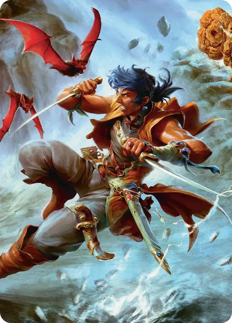 The Destined Thief Scene Art Card [FINAL FANTASY Art Series] | Impulse Games and Hobbies