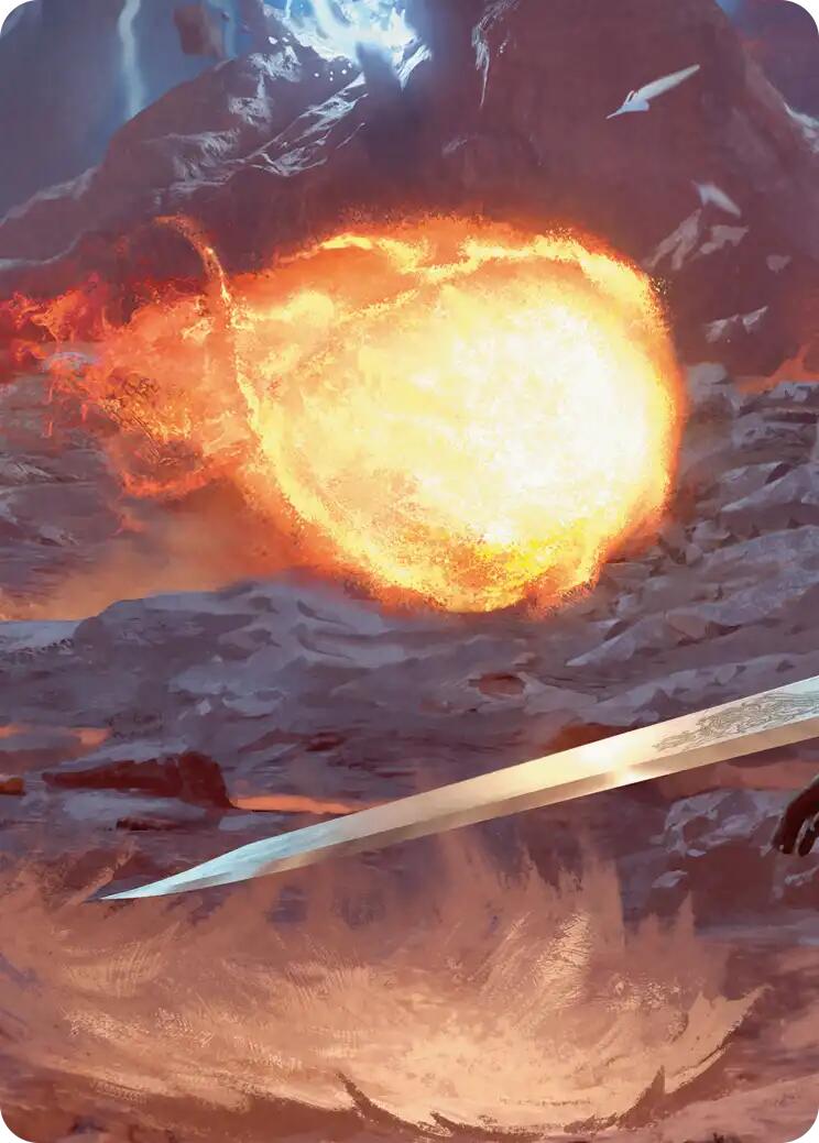 Duelist's Flame Scene Art Card [FINAL FANTASY Art Series] | Impulse Games and Hobbies