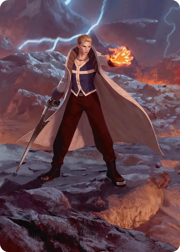 Seifer, Balamb Rival Scene Art Card [FINAL FANTASY Art Series] | Impulse Games and Hobbies