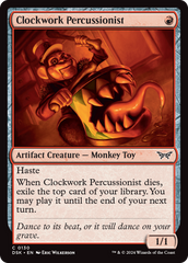 Clockwork Percussionist (0130) [Duskmourn: House of Horror] | Impulse Games and Hobbies