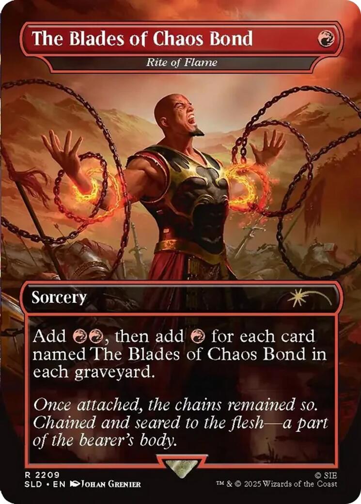 The Blades of Chaos Bond - Rite of Flame [Secret Lair Drop Series] | Impulse Games and Hobbies