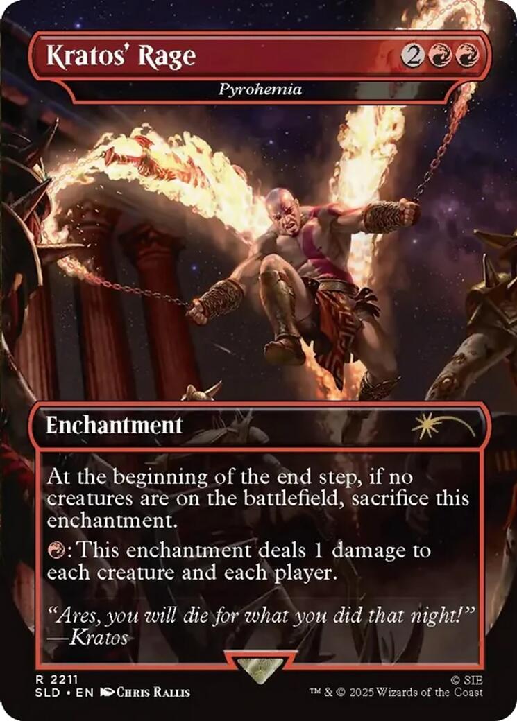 Kratos' Rage - Pyrohemia [Secret Lair Drop Series] | Impulse Games and Hobbies