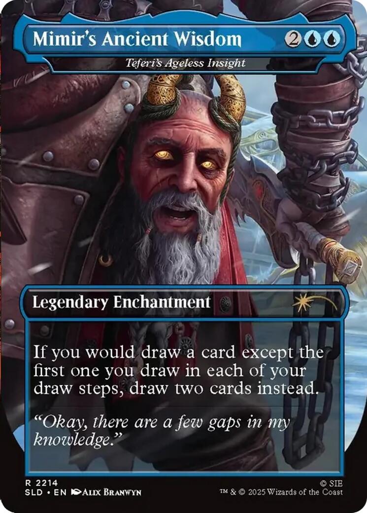 Mimir's Ancient Wisdom - Teferi's Ageless Insight [Secret Lair Drop Series] | Impulse Games and Hobbies