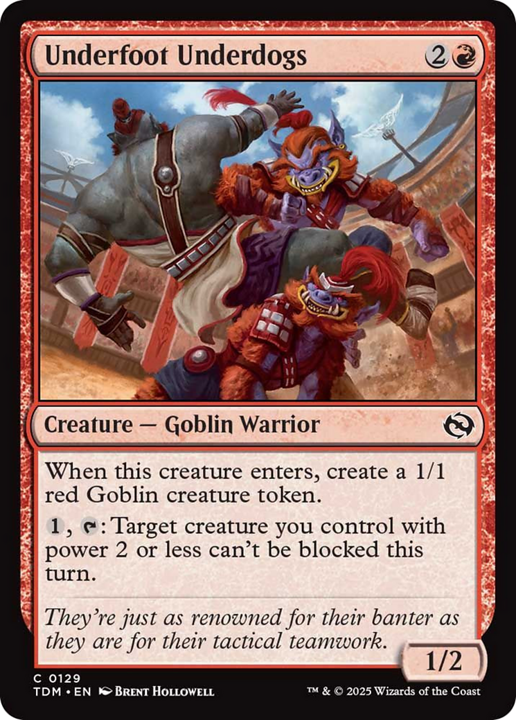 Underfoot Underdogs [Tarkir: Dragonstorm] | Impulse Games and Hobbies