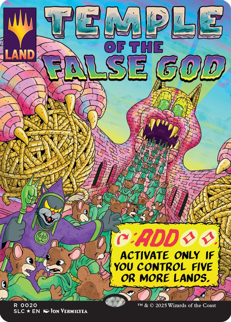 Temple of the False God (Halo Foil) [Secret Lair Countdown Kit] | Impulse Games and Hobbies