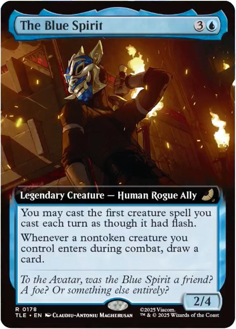 The Blue Spirit (Extended Art) [Avatar: The Last Airbender: Eternal-Legal] | Impulse Games and Hobbies
