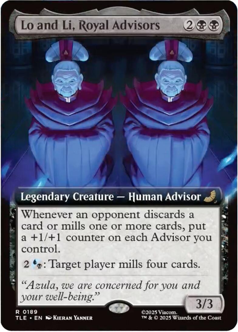 Lo and Li, Royal Advisors (Extended Art) [Avatar: The Last Airbender: Eternal-Legal] | Impulse Games and Hobbies
