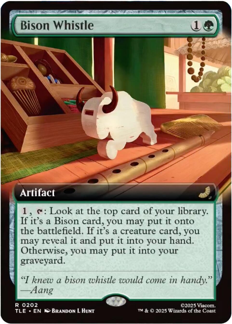 Bison Whistle (Extended Art) [Avatar: The Last Airbender: Eternal-Legal] | Impulse Games and Hobbies