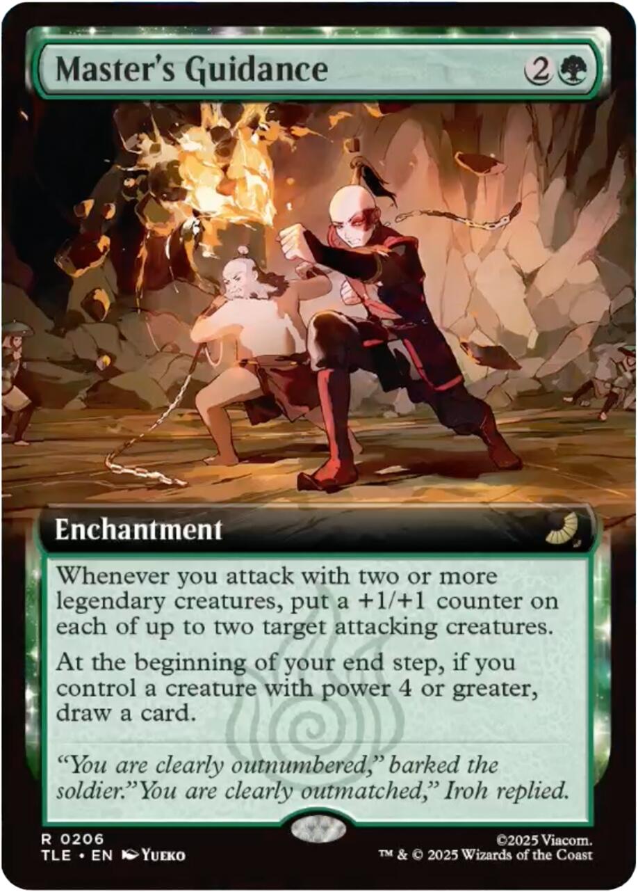 Master's Guidance (Extended Art) [Avatar: The Last Airbender: Eternal-Legal] | Impulse Games and Hobbies