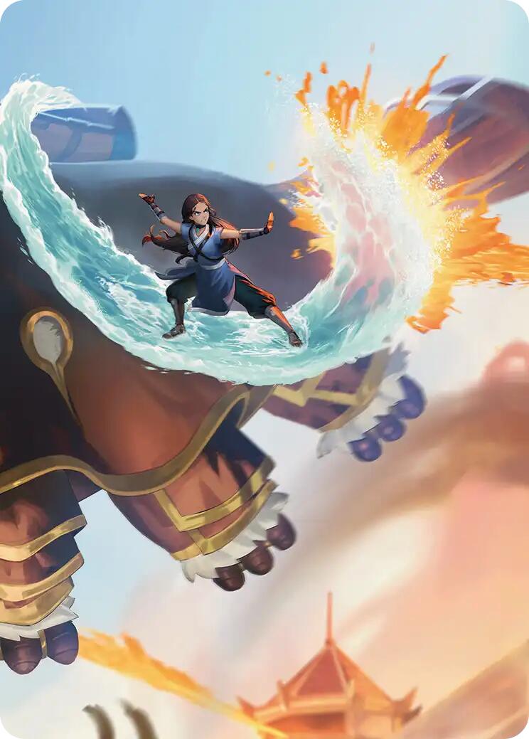 Katara's Reversal Art Card [Avatar: The Last Airbender Art Series] | Impulse Games and Hobbies