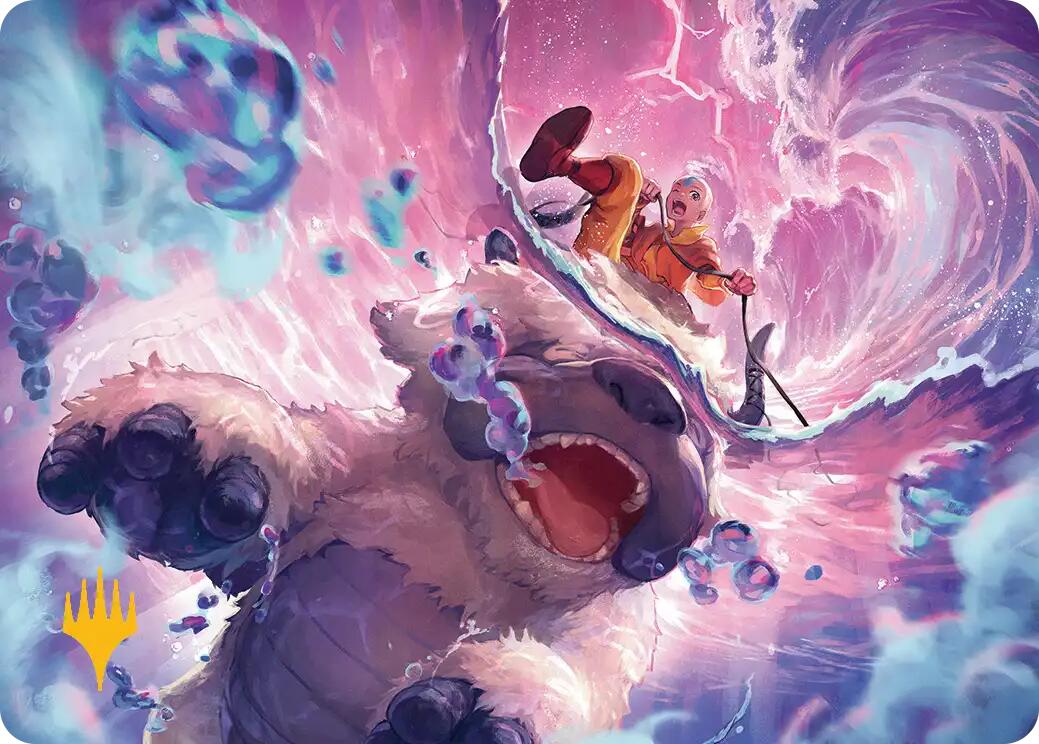 Storm of Memories Art Card (Gold-Stamped Planeswalker Symbol) [Avatar: The Last Airbender Art Series] | Impulse Games and Hobbies