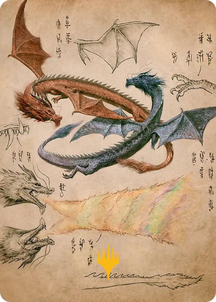 Ran and Shaw Art Card (Gold-Stamped Planeswalker Symbol) [Avatar: The Last Airbender Art Series] | Impulse Games and Hobbies