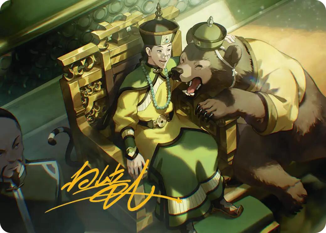 The Earth King Art Card (Gold-Stamped Signature) [Avatar: The Last Airbender Art Series] | Impulse Games and Hobbies