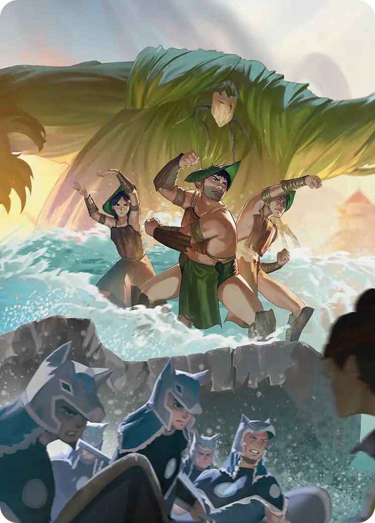 Swampbenders Art Card [Avatar: The Last Airbender Art Series] | Impulse Games and Hobbies