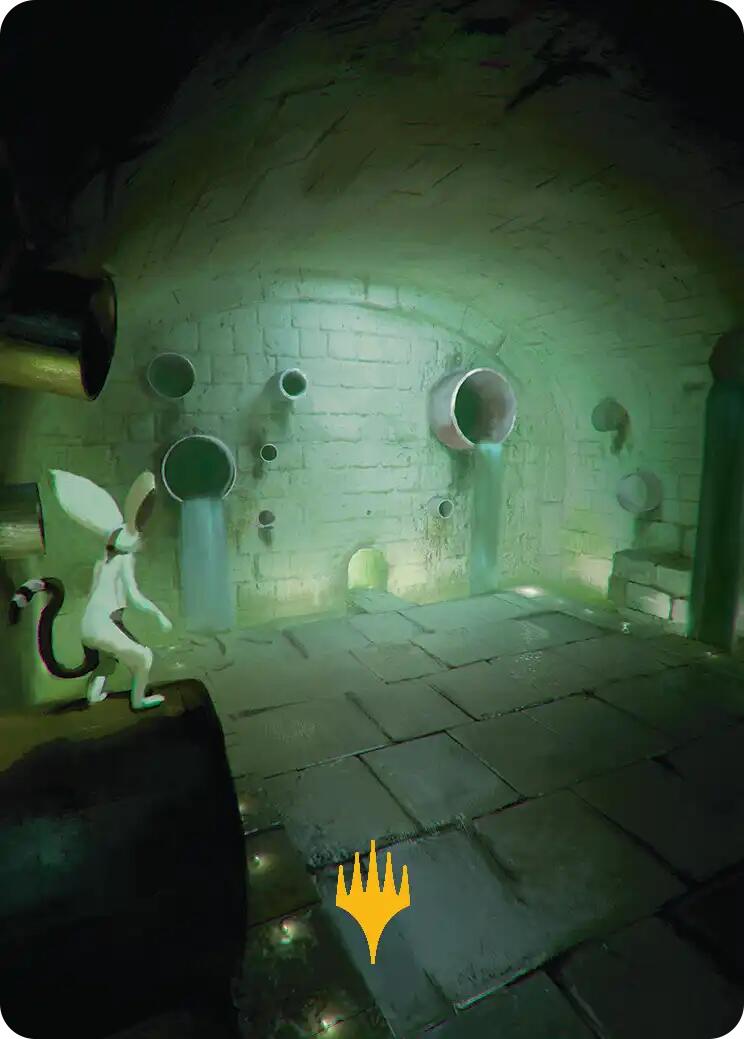 Swamp Art Card (Gold-Stamped Planeswalker Symbol) [Avatar: The Last Airbender Art Series] | Impulse Games and Hobbies