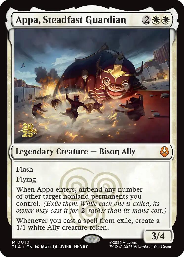 Appa, Steadfast Guardian [Avatar: The Last Airbender Prerelease Cards] | Impulse Games and Hobbies