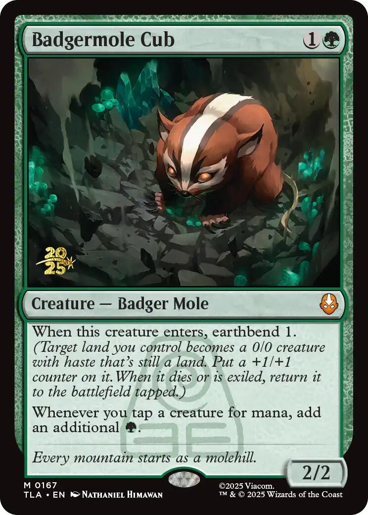 Badgermole Cub [Avatar: The Last Airbender Prerelease Cards] | Impulse Games and Hobbies