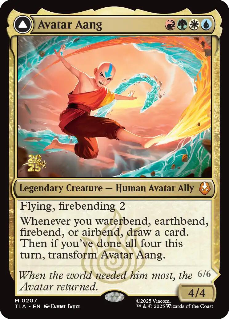 Avatar Aang [Avatar: The Last Airbender Prerelease Cards] | Impulse Games and Hobbies