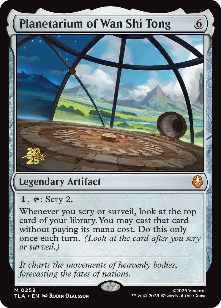 Planetarium of Wan Shi Tong [Avatar: The Last Airbender Prerelease Cards] | Impulse Games and Hobbies
