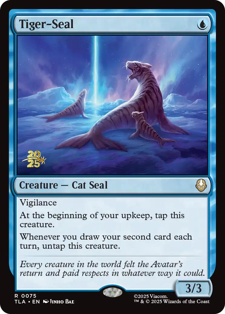 Tiger-Seal [Avatar: The Last Airbender Prerelease Cards] | Impulse Games and Hobbies