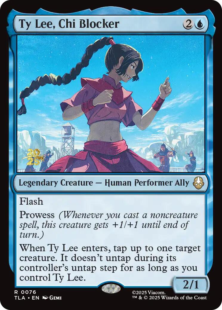 Ty Lee, Chi Blocker [Avatar: The Last Airbender Prerelease Cards] | Impulse Games and Hobbies