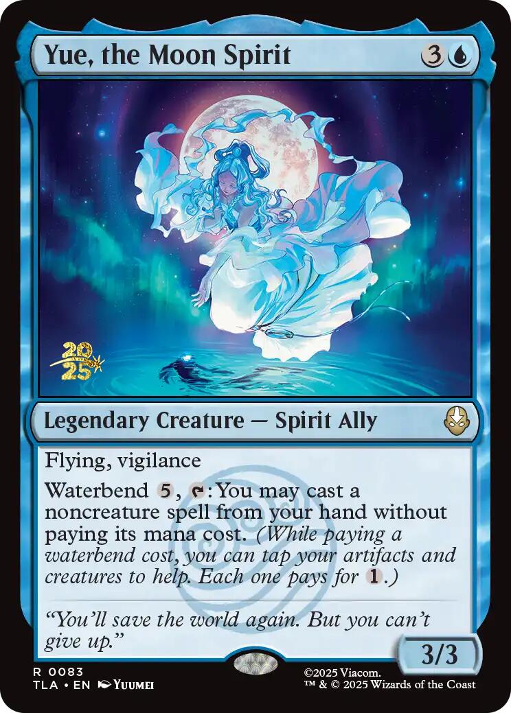 Yue, the Moon Spirit [Avatar: The Last Airbender Prerelease Cards] | Impulse Games and Hobbies