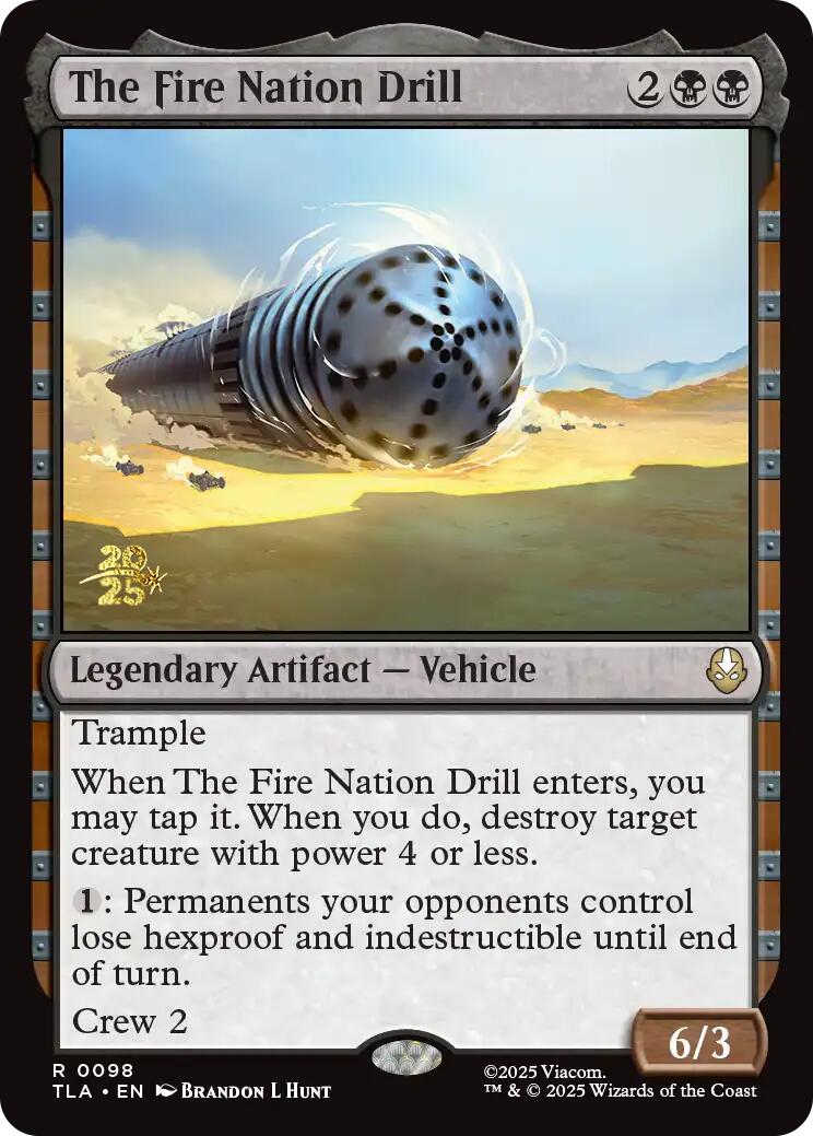 The Fire Nation Drill [Avatar: The Last Airbender Prerelease Cards] | Impulse Games and Hobbies