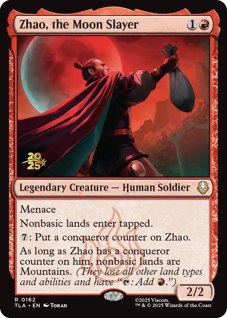 Zhao, the Moon Slayer [Avatar: The Last Airbender Prerelease Cards] | Impulse Games and Hobbies