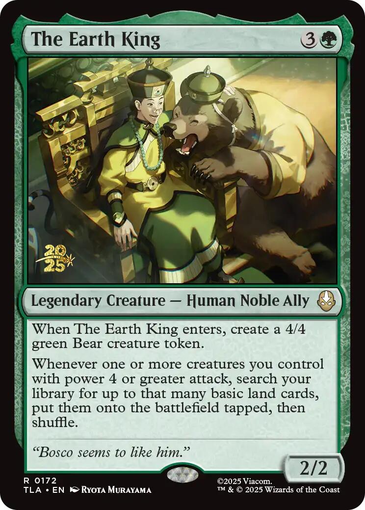The Earth King [Avatar: The Last Airbender Prerelease Cards] | Impulse Games and Hobbies