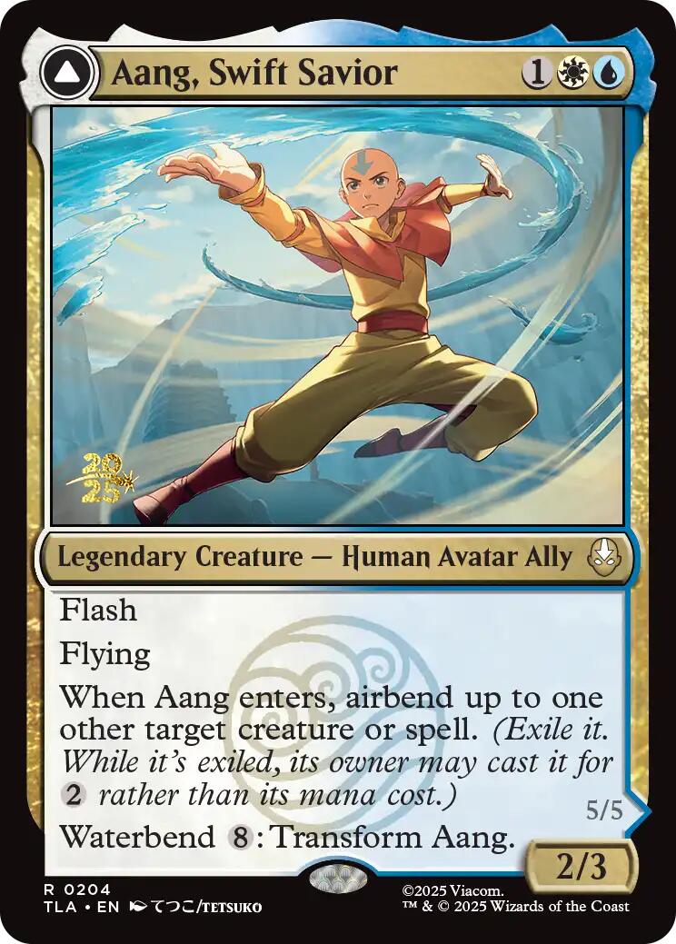 Aang, Swift Savior [Avatar: The Last Airbender Prerelease Cards] | Impulse Games and Hobbies