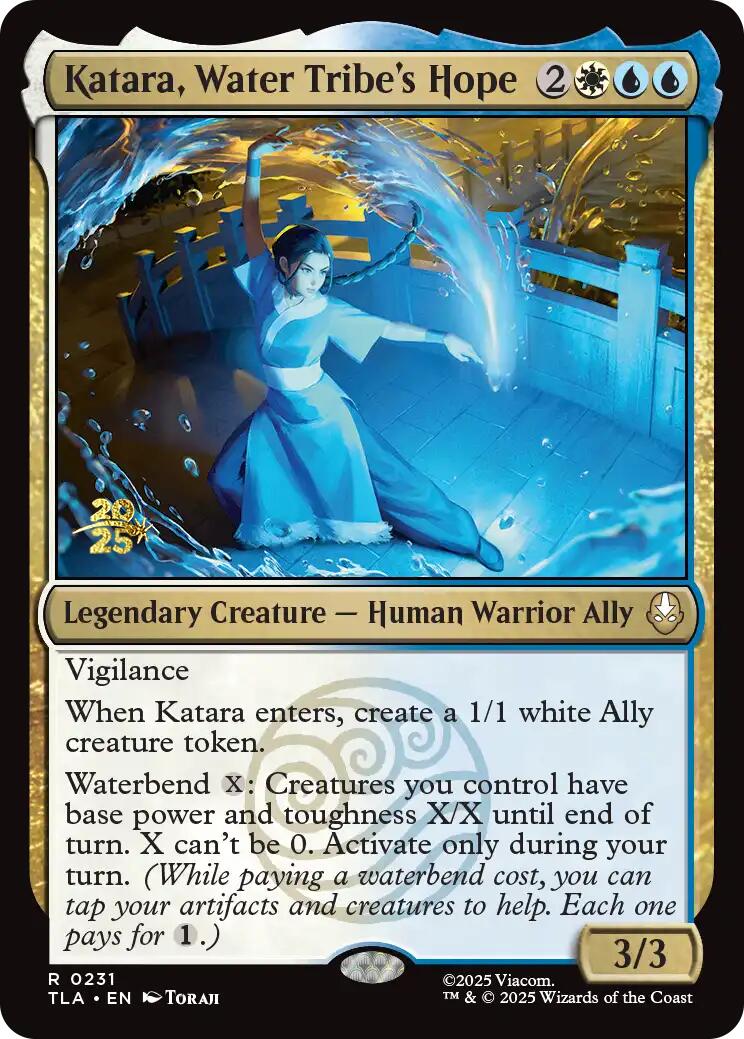 Katara, Water Tribe's Hope [Avatar: The Last Airbender Prerelease Cards] | Impulse Games and Hobbies