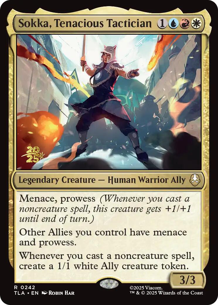Sokka, Tenacious Tactician [Avatar: The Last Airbender Prerelease Cards] | Impulse Games and Hobbies