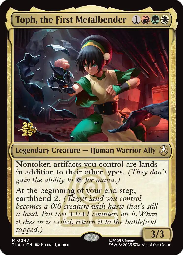 Toph, the First Metalbender [Avatar: The Last Airbender Prerelease Cards] | Impulse Games and Hobbies