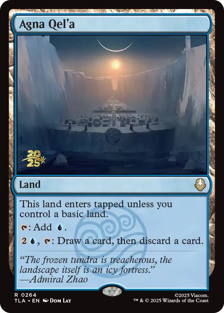 Agna Qel'a [Avatar: The Last Airbender Prerelease Cards] | Impulse Games and Hobbies