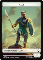 Ally (0005) // Clue (0014) Double-Sided Token [Avatar: The Last Airbender Tokens] | Impulse Games and Hobbies