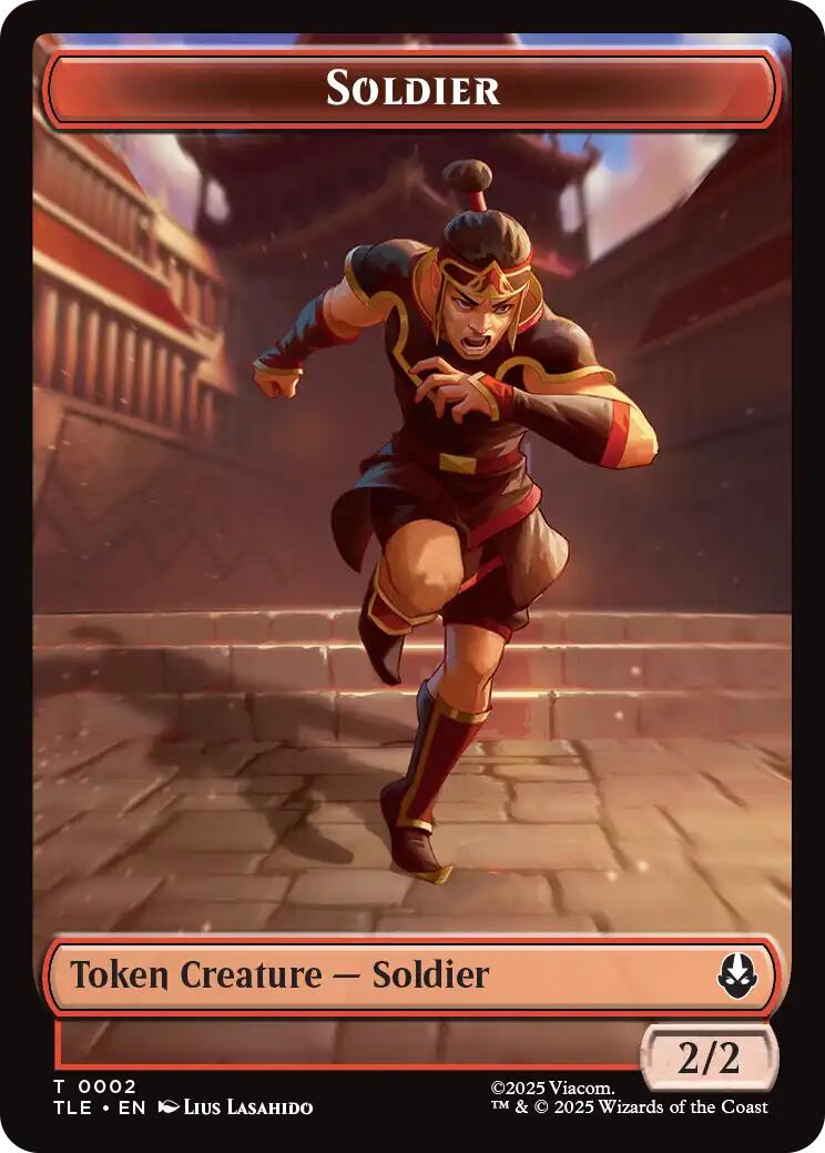 Soldier (0002) [Avatar: The Last Airbender Tokens] | Impulse Games and Hobbies