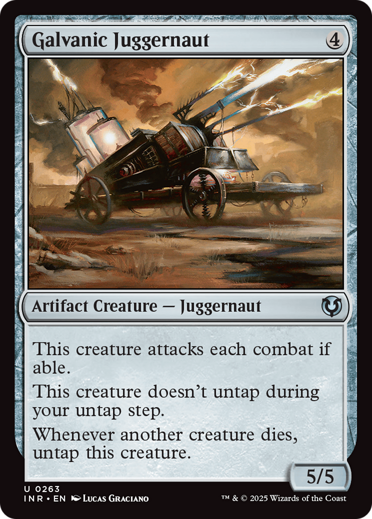 Galvanic Juggernaut [Innistrad Remastered] | Impulse Games and Hobbies