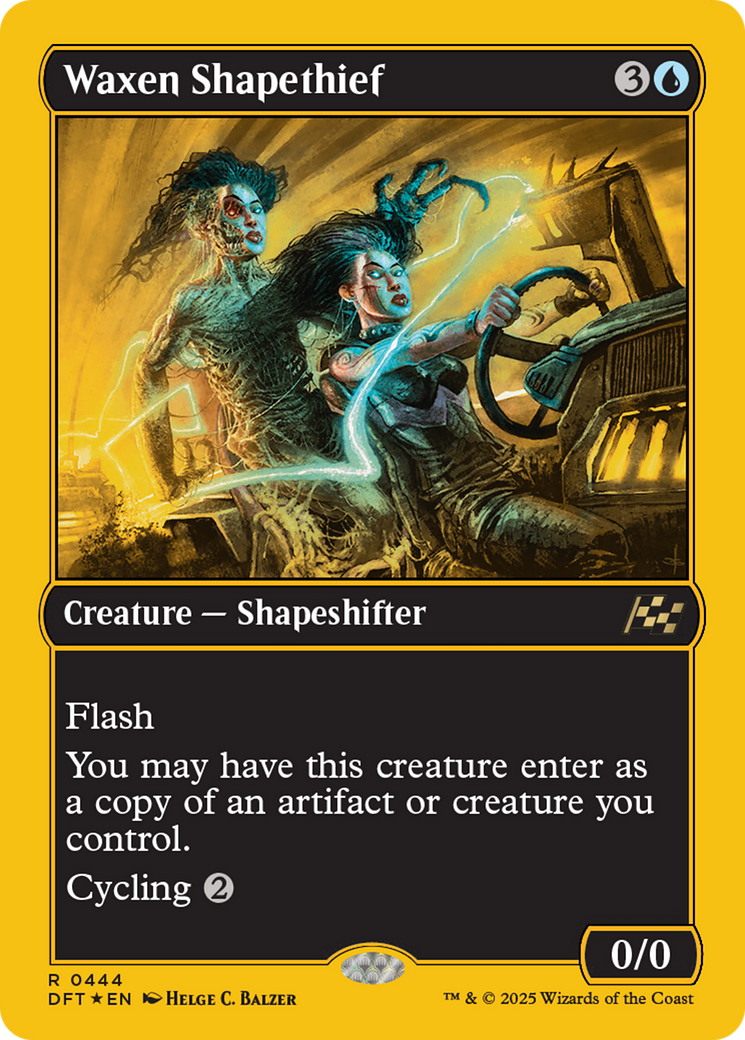 Waxen Shapethief (First-Place Foil) [Aetherdrift] | Impulse Games and Hobbies