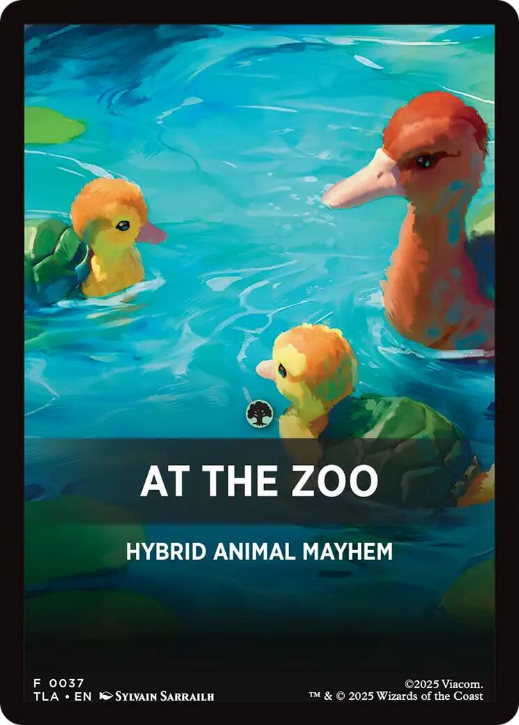 At The Zoo Theme Card [Avatar: The Last Airbender Tokens] | Impulse Games and Hobbies