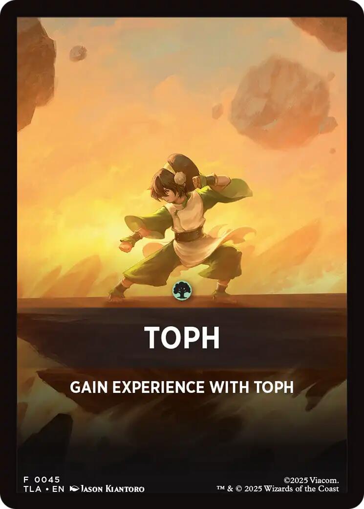 Toph Theme Card [Avatar: The Last Airbender Tokens] | Impulse Games and Hobbies