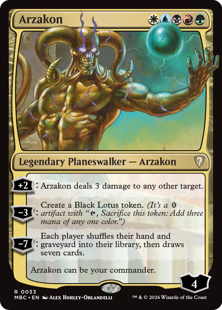Arzakon [Mystery Booster: Commander Edition] | Impulse Games and Hobbies