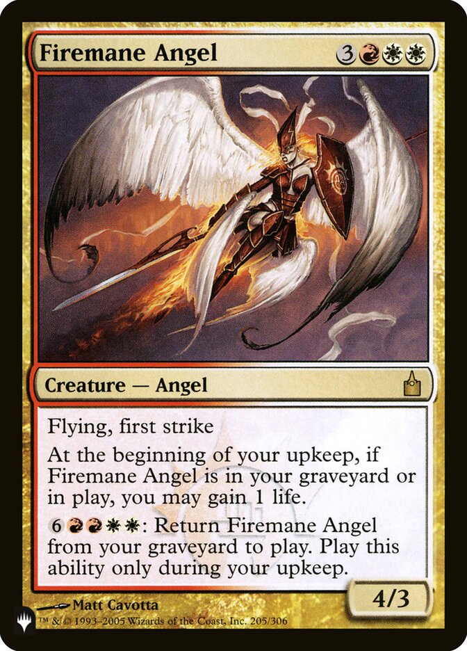Firemane Angel [The List] | Impulse Games and Hobbies