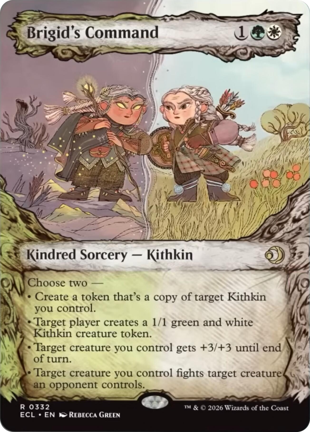 Brigid's Command (Showcase) [Lorwyn Eclipsed] | Impulse Games and Hobbies