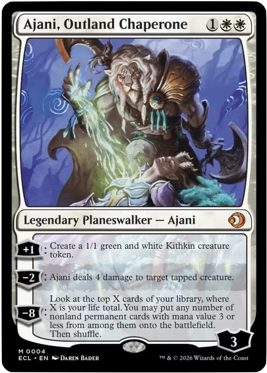 Ajani, Outland Chaperone [Lorwyn Eclipsed] | Impulse Games and Hobbies