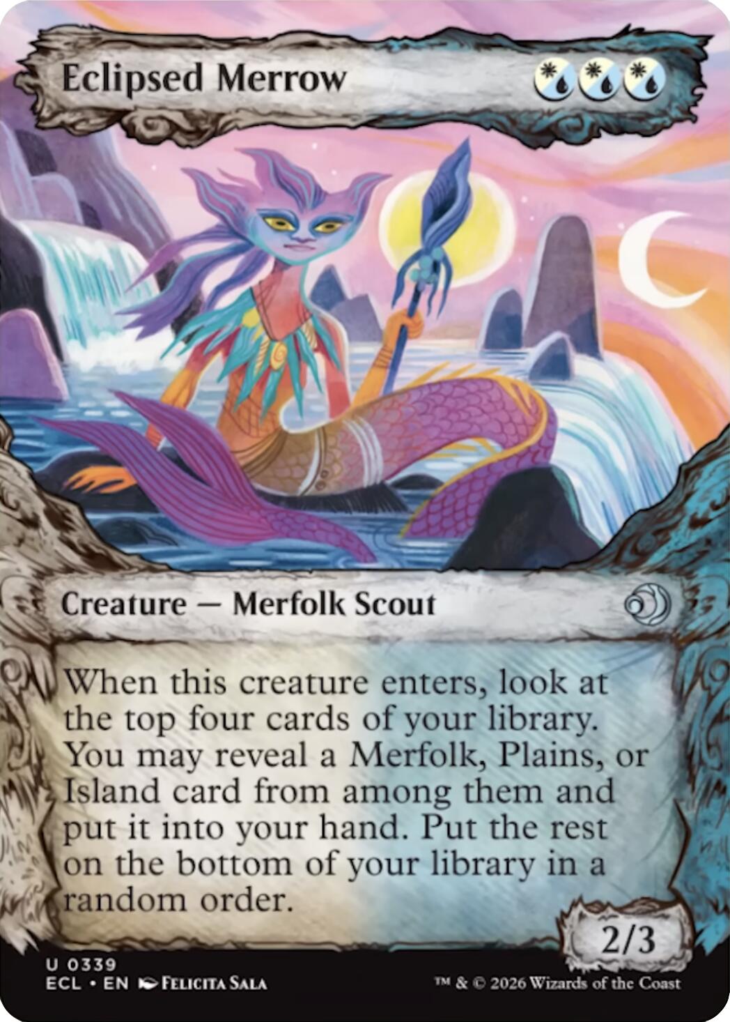 Eclipsed Merrow (Showcase) [Lorwyn Eclipsed] | Impulse Games and Hobbies