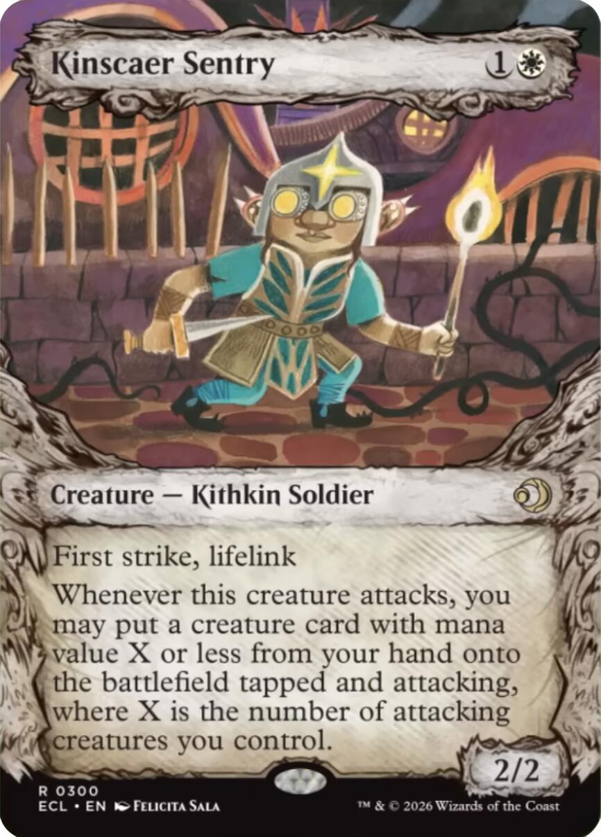 Kinscaer Sentry (Showcase) [Lorwyn Eclipsed] | Impulse Games and Hobbies