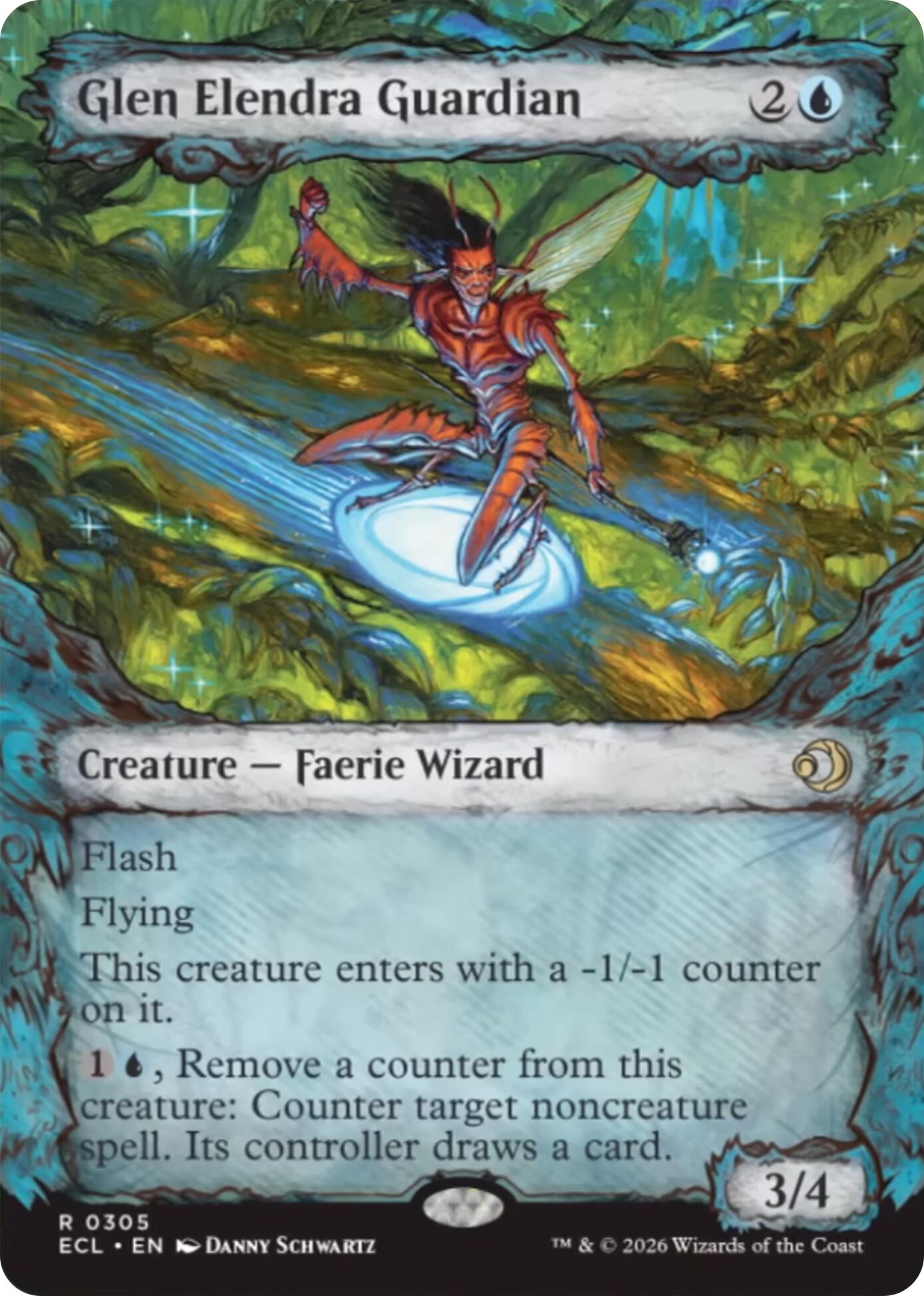 Glen Elendra Guardian (0305) (Showcase) [Lorwyn Eclipsed] | Impulse Games and Hobbies