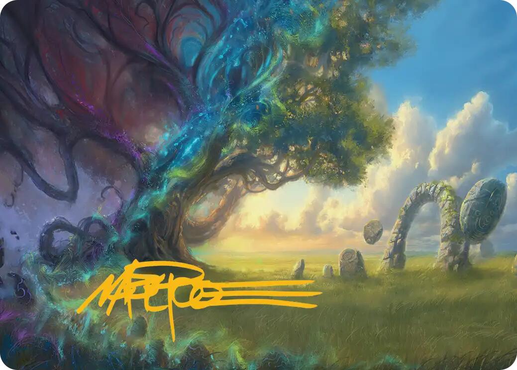 Morningtide's Light Art Card (Gold-Stamped Signature) [Lorwyn Eclipsed Art Series] | Impulse Games and Hobbies